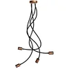 Image de creative cables Lampe Mini Spot Spotlight GU1d0 Flex 90 Murale ou de Plafond - avec Ampoule, Cuivre satiné