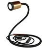 Image de creative cables GU1d-one lampe de table articulée sans base avec mini spot LED - Avec ampoule, Bronze satiné