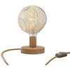Image de creative cables Lampe de Table Posaluce Bumped en Bois - Neutre - RN06, Interrupteur