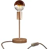 Image de creative cables Lampe de Table Alzaluce Half Cup en métal - Cuivre, Dimmer