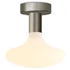 Image de Lampe Fermaluce en métal avec ampoule Idra - Titane satiné