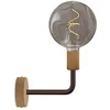 Image de creative cables Lampe Fermaluce Elle en bois avec ampoule Bumped - Neutre - Rouille