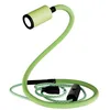 Image de creative cables GU1d-one Pastel Lampe avec Articulation sans Base et avec Mini Spot LED - avec Ampoule, Vert Prairie
