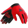 Image de Dainese Scarabeo Tactic Gloves Gants VTT, Vélo Enfant Unisex-Youth, Rouge Clair/Noir, JL