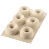 Image de silikomart 26.303.13.0065 Moule en Silicone Mini Arena, Gris Clair, ø70 H 36 mm