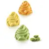 Image de Plaque silicone 3D 6 empreintes Cream Silikomart
