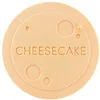 Image de Silikomart Tapis décoratif en silicone de 18 cm de diamètre x 0,2 cm de haut, CheesecakeDecor