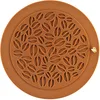 Image de Silikomart Decor Tapis en silicone alimentaire 18 cm de diamètre x 0,2 cm de haut, décor café