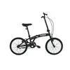 Image de Nilox, Vélo Pliant, Roues 20'', Noir Mat