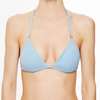 Image de La Perla - Haut de maillot de bain triangle Contemporary bleu clair T.38/C