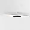 Image de Luceplan Soleil Noir plafonnier LED, blanc
