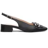 Image de NeroGiardini E512330D Nappa Panda Noir Sandales élégantes pour femme avec bracelet et talon bas, Noir , 37 EU