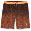 Image de C.P.M. Maillot de Bain Stretch Medium Length pour Homme XXXL Antracite/Mandarin