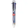 Image de Legami - Stylo bille 6 couleurs, Magic Rainbow, 1,4 x 11 cm, Couleurs d'encres : noir, rouge, violet, orange, vert, bleu, pointe de 1,0 mm, trait précis