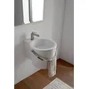 Image de Lavabo seau à poser ou suspendu blanc SCARABEO Bucket 40R