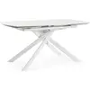 Image de CONCEPT1 Joakim blanc 160/240 x 90 x h75 cm JOAKIM-0731281-BLANC