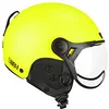 Image de CGM EBI Casque de Ski Unisexe Adulte, Jaune Fluo Mat, XL (60 cm)