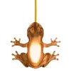 Image de Qeeboo LAMPADA HUNGRY FROG AMBER ORANGE