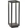 Image de Zafferano, Lampe Home Pro, Lampe de Table Rechargeable et Sans Fil avec Contrôle Tactile, Convient pour le Salon et l'Extérieur, Dimmer, 3000 K, Hauteur 29,4 cm, Couleur Gris Foncé