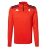 Image de Kappa - Sweat col zippé Ablas Pro 5 FC Metz pour Garçon - Orange - Taille 6Y