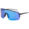 Image de Out Of - Plume, lunettes de soleil sport avec verres photochromiques polarisés, fabriqués en Italie, Noir , Medium