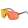 Image de Out Of - Rams Adapta, lunettes de soleil sport avec verres Zeiss, fabriqués en Italie (Red Lens - noir logo, M)