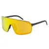 Image de Out Of - Rams Adapta, lunettes de soleil sport avec verres Zeiss, fabriquées en Italie (Gold24 verres - logo noir, M)
