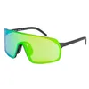 Image de Out Of - Rams Adapta, lunettes de soleil sport avec verres Zeiss, fabriqué en Italie (Green Lens - noir logo, S)