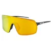 Image de Out Of - Rams, lunettes de soleil sport avec verres Zeiss, fabriquées en Italie (Gold24 verres - logo blanc, M)