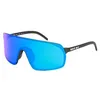 Image de Out Of - Rams Adapta, lunettes de soleil sport avec verres Zeiss, fabriquées en Italie (Blue Lens - White logo, M)