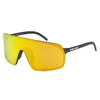 Image de Out Of - Rams Adapta, lunettes de soleil sport avec verres Zeiss, fabriquées en Italie (Gold24 verres - logo blanc, M)