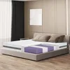Image de The White Stone Matelas 130 x 190 à Ressorts Ensachés et Mousse | Hauteur 20 cm | Moyen Rigide, Autoformant, Orthopédique | Revêtement hypoallergénique et Respirant | Produit en Italie
