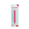Image de Lot de 2 recharges de stylo gel rose