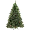 Image de Dmora - Sapin de Noël Vienna, Sapin artificiel extra épais, véritable Sapin effet PVC avec pommes de pin incluses, 468 branches, hauteur 150 cm