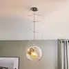 Image de Suspension en verre Artemide Miconos, finition chromée