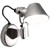 Image de Applique murale Artemide Tolomeo Micro Faretto LED, gris, 3000K