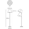 Image de Artemide Choose lampadaire blanc/chromé