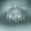 Image de Artemide Logico plafonnier 3 lampes 66x66cm gris