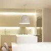 Image de Suspension Artemide Nur Gloss contrôlable via une application, blanche