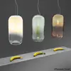 Image de Artemide Gople suspension bleue/argentée