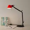 Image de Artemide Tolomeo Micro Bicolor table black/coral