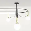Image de Artemide nh S5 suspension en verre, à 6 lampes
