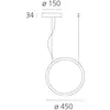 Image de Artemide O Suspension LED d'extérieur Ø 45 cm