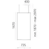 Image de Artemide Discovery Rectangular DALI noir RGBW