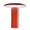 Image de Artemide Takku lampe de table LED avec batterie, rouge