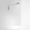 Image de Artemide Ixa applique LED, bras fixe, gris blanc