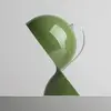 Image de lampe à poser Artemide Dalú, verte, hauteur 26 cm, plastique
