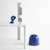 Image de lampe à poser Artemide Dalú, bleue, hauteur 26 cm, plastique