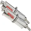 Image de Gpr Exhaust Systems Silencieux Slip On Homologué Trioval Dual Sl Aprilia Falco 1000 00-04