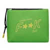 Image de Pochette unisexe de marque F**K, modèle FK24-A220, fabriquée en synthétique., vert, Taglia unica